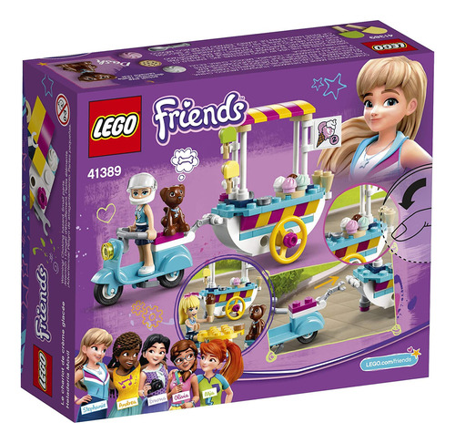 Lego Friends Ice Cream Cart 41389 Kit De Construcción, Con F