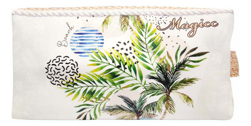 Bolsa Tropical Feminina Com Necessaire Coqueiro Magicc Bolsas 202