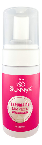 Higienizador Espuma De Limpeza Para Cílios 100ml Sunnys