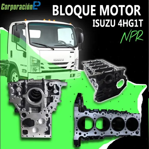 Bloque Motor Npr 4hg1t