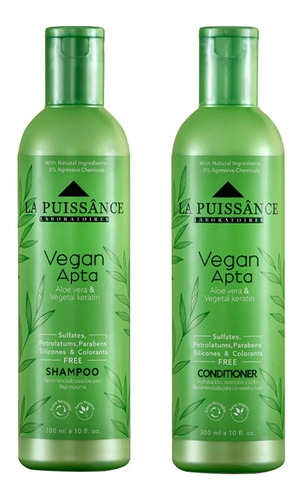 La Puissance Shampoo + Acondicionador Vegano Co Wash Local