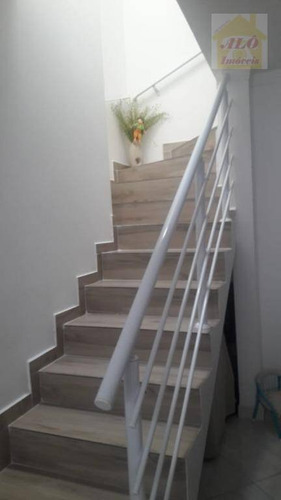 Imagem 5 de 22 de Sobrado À Venda, 50 M² Por R$ 215.000,00 - Tupi - Praia Grande/sp - So0483