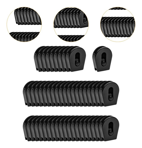 50x Bungee E Collar Cangas Cierras Ajustes Correa Pequeño