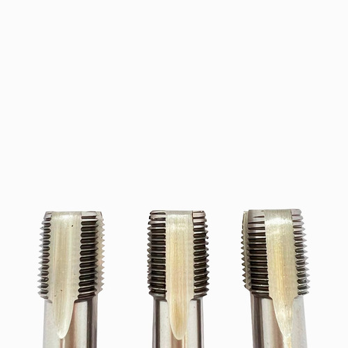 Macho Manual De Aço Rápido Unc 1/2 Com 3 Peças