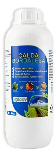 Calda Bordalesa Fungicida Pra Uso Agrícola  1 Litro