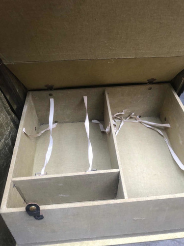 Imagen 7 de 10 de Baúl Ropero De Madera Y Filos De Bronce Antiguo A 700 Soles