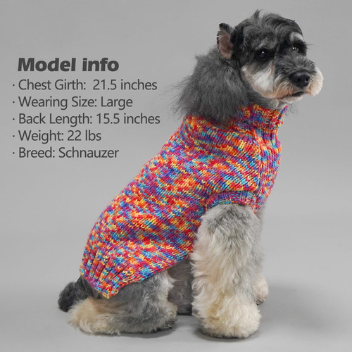 Jersey De Punto Térmico Kyeese Para Perros Con Cuello Alto Y