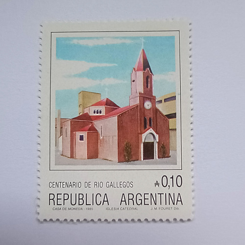 Arg. 1985 Centenario De La Fundación De Río Gallegos