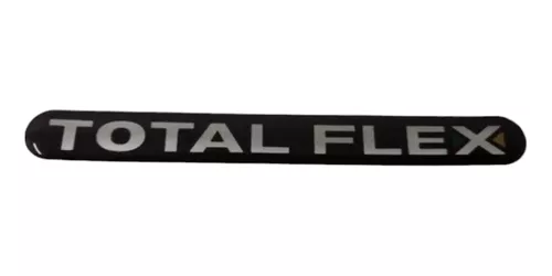 Emblema Gol G3 G4 E Adesivo Totalflex Total Flex Resinado - Hiper Acessorios