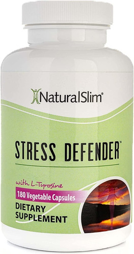 Stress Defender / Naturalslim Con Tyrosina, 180 Cápsulas
