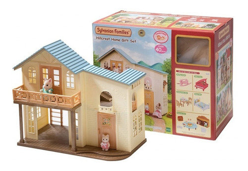 Sylvanian Families Casa 2 Pisos Con Objetos Del Hogar Febo