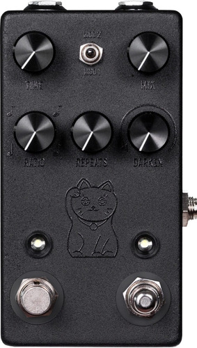 Pedal Jhs Lucky Cat Delay Black C/ Nf-e & Garantia 