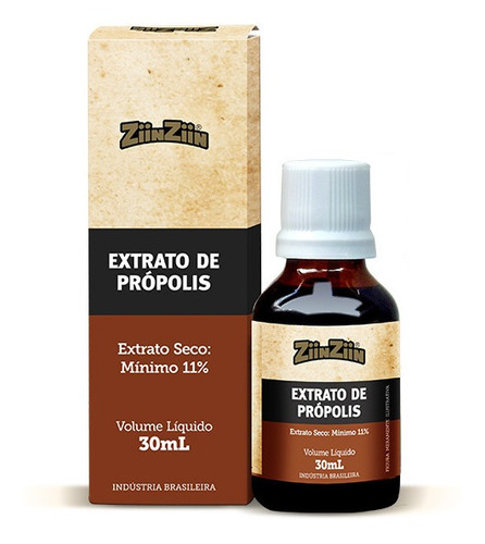 Extrato De Própolis 30ml Ziin Ziin