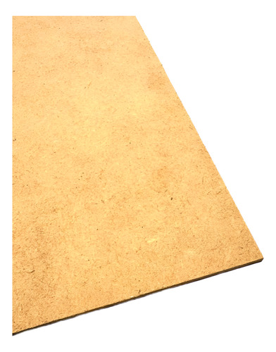 Placa Mdf Fondo Blanco Fibro Plus 3mm 50x70cm