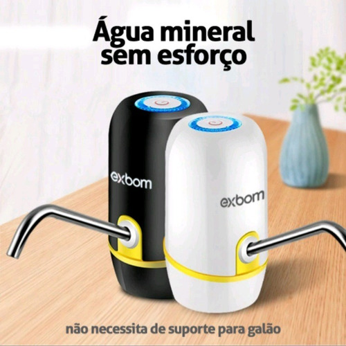 Imagem 1 de 1 de Bomba Elétrica De Água Filtro Bebedouro Garrafão Galão Litro