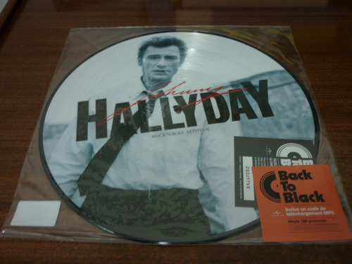 Johnny Hallyday Rock N Roll Attitude Picture Disc Frances