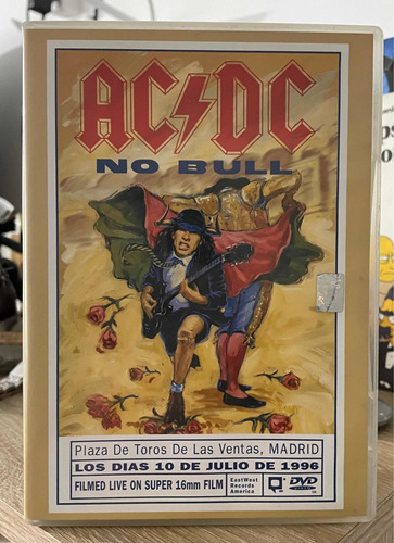 Ac / Dc No Bull Dvd Vivo Plaza De Toros Madrid