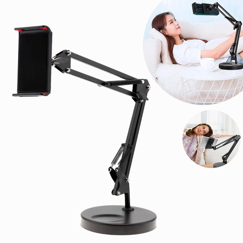 Soporte De Brazo Para iPad Ajustable 360° Base De 5'' A 13''