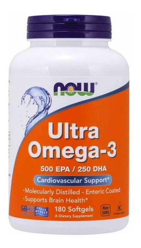 Ultra Omega3 500 Epa/250 Dha / Now