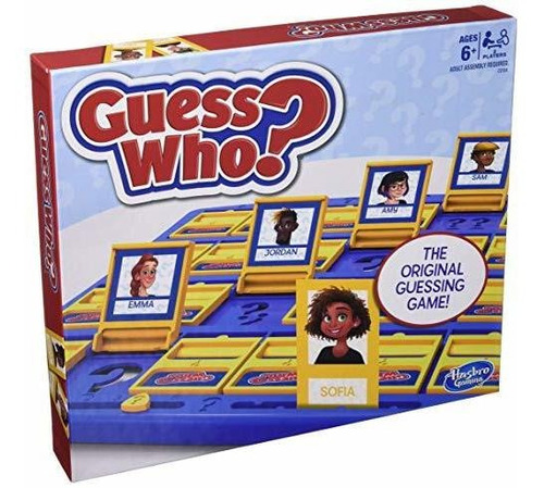 Hasbro Gaming ¿adivina Quién? Juego De Adivinanzas Original