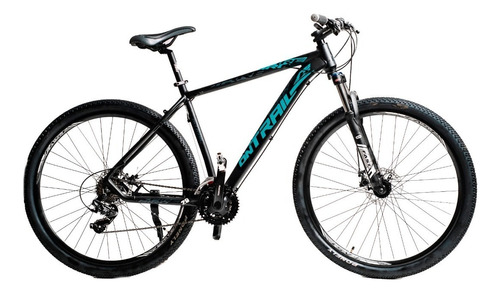 Bicicleta Mtb Firebird Alum R29 21v Full Shimano. Color Negro/azul Tamaño Del Cuadro 16