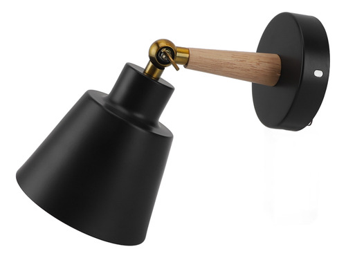 Lámpara De Pared Regulable Enchufable Con Ángulo De Anillo A