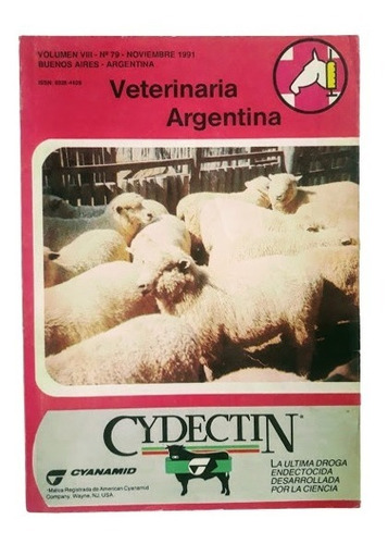 Revista Veterinaria Argentina N° 79  Noviembre 1991