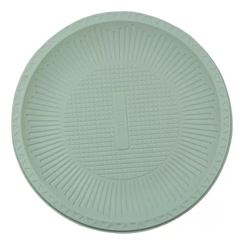 PLASTICPRO Paquete de 80 platos desechables de plástico duro transparente  de alta calidad de 7 pulgadas – Yaxa Colombia