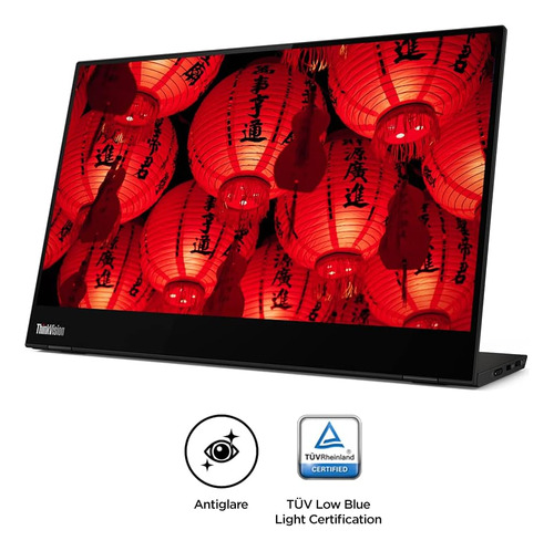 Monitor Thinkvision M14t Usb-c Mobile With Touch Screen - Bl