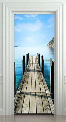 Puertas Intervenidas Con Vinilo Laminado ( 200 X 75 Cms)
