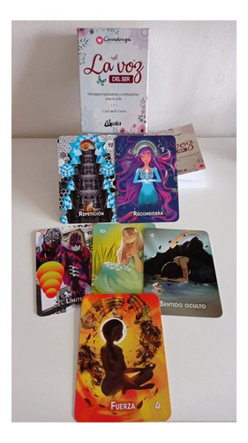 Imagen 4 de 9 de Cartas Oraculo La Voz Del Ser - Covadonga - Gaia