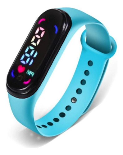 Relógio Digital Esporte Bracelete Led Adulto Infantil Barato