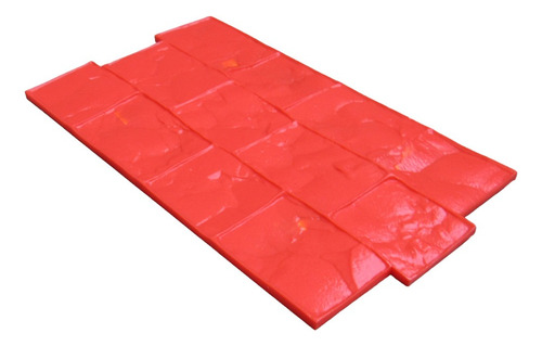 Molde Estampado Hormigón Muros Pisos 74x43cm Poliuretano