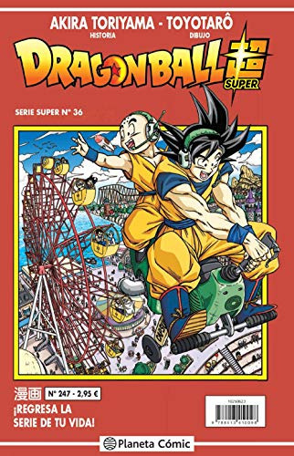 dragon ball serie roja nº 247 -manga shonen-, de Akira Toriyama. Editorial Planeta Cómic, tapa blanda en español, 2020
