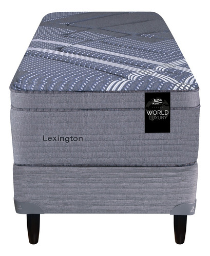 King Koil Lexington 80x190 Conjunto Resortes Pillow Visco