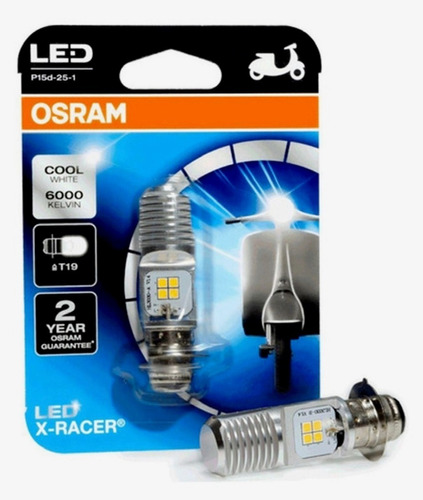 Lampara De Moto Led Osram Delantera M5 7835 Cw Smash Zb Trip