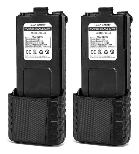 Bl-5l - Batería Extendida De 3800 Mah Compatible Con Uv-5r B