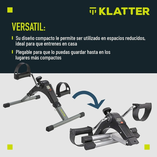 Máquina Ejercicio Fitness Pedal Plegable Profesional Klatter