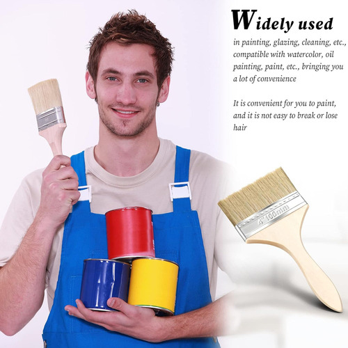 * 10pcs Brocha Económica Para Pared Brocha Pintura 4