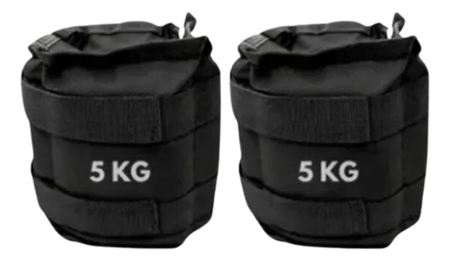 Polainas Ajustables Tobillo Muñeca 5kg Kit 2 Piezas