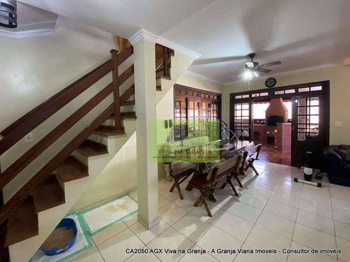 Imagem 14 de 30 de Casa Com 4 Dormitórios À Venda, 240 M² Por R$ 1.190.000,00 - Granja Viana - Cotia/sp - Ca2050