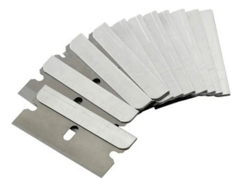 Lâminas Raspador Ratinho 10 Unidades Espátula 4 Cm Bralimpia