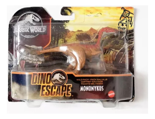 Mononykus Pack Salvaje Jurassic World Dino Escape Mattel