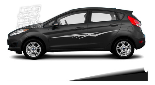 Calco Ford Fiesta Kinetic Tribal Spear Juego Completo