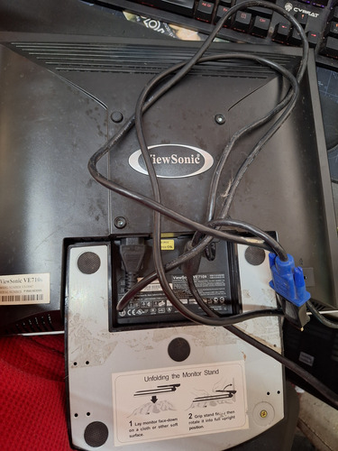 Monitor Vga Viewsonic Ve710s Usado (Usado)