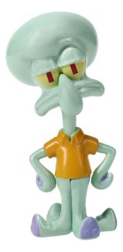 Figura Colección Bob Esponja Calamardo Metalfigs 2,5