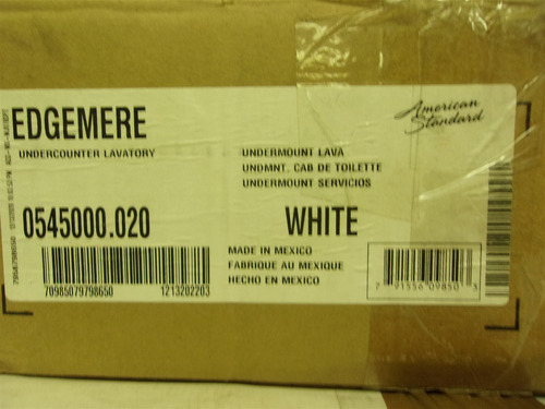 New American Standard Edgamere 0545000.020 18-1/2 U Cct
