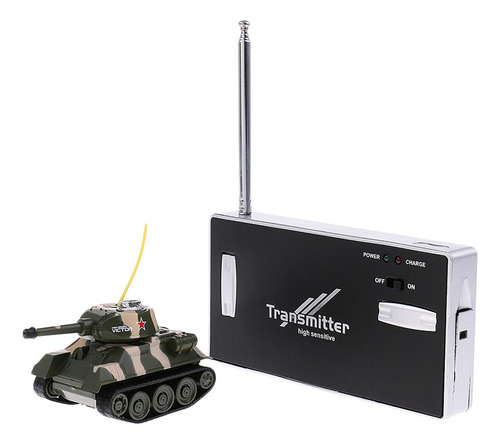 Juguetes Para Automóvil 777-215 Rc Scale Tank, Control Por R