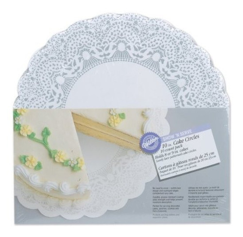 Wilton Show 'n Serv Serv Cake Boards-10 Circle A95mk