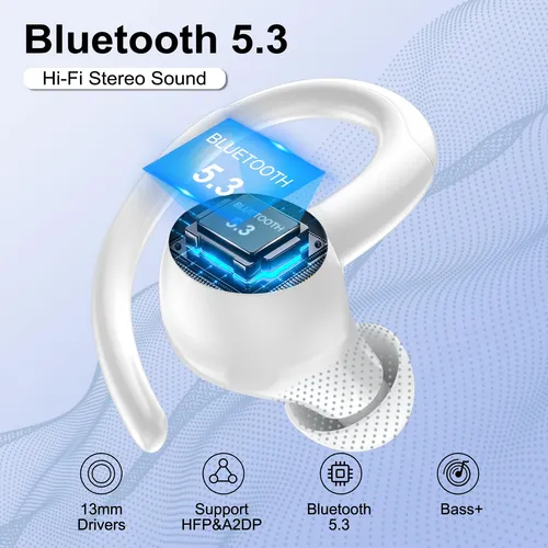 Auriculares Inalámbricos Casan Sport Bluetooth 5.3 Para Colo